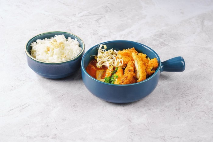 Токпокки с чикен темпура