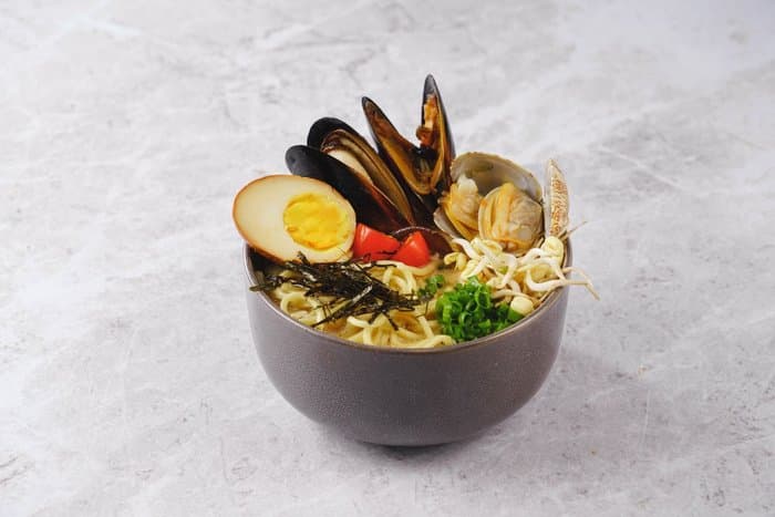 Ramen с морепродуктами